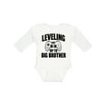 thumbnail image 1 of Inktastic Leveling Up to Big Brother Boys Long Sleeve Baby Bodysuit, 1 of 5