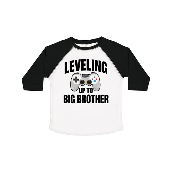 Inktastic Leveling Up to Big Brother Boys Toddler T-Shirt