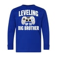 thumbnail image 1 of Inktastic Leveling Up to Big Brother Long Sleeve Youth T-Shirt, 1 of 5