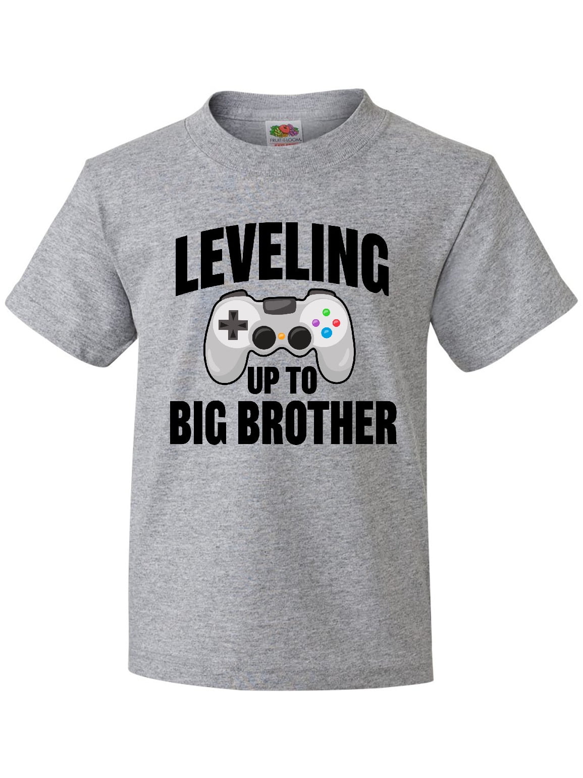 Inktastic Leveling Up to Big Brother Youth T-Shirt - Walmart.com