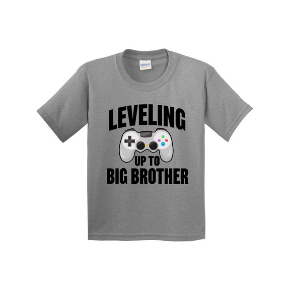 Inktastic Leveling Up to Big Brother Youth T-Shirt
