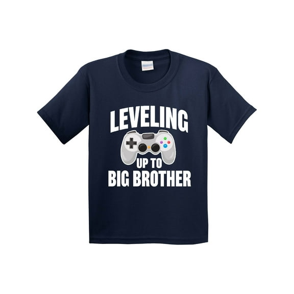 Inktastic Leveling Up to Big Brother Youth T-Shirt