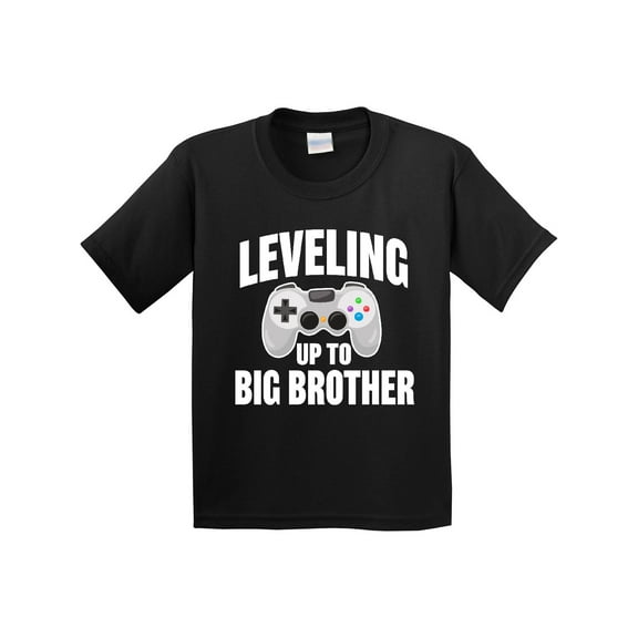 Inktastic Leveling Up to Big Brother Youth T-Shirt