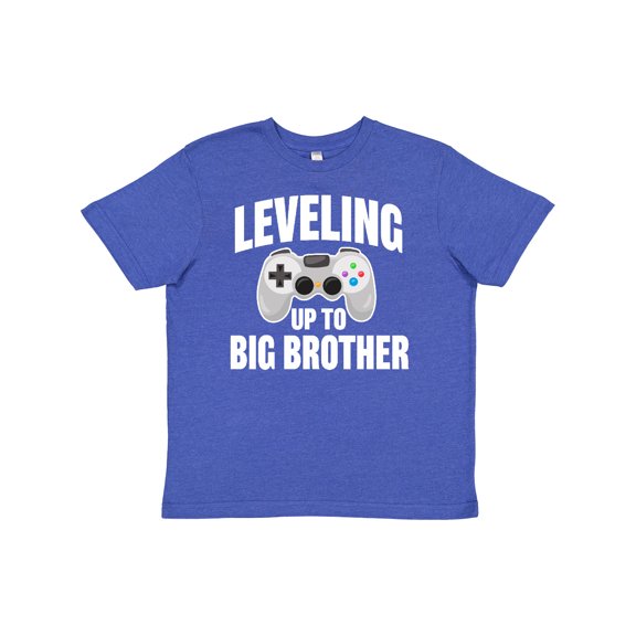 Inktastic Leveling Up to Big Brother Youth T-Shirt