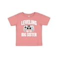 thumbnail image 1 of Inktastic Leveling Up to Big Sister Girls Baby T-Shirt, 1 of 5