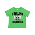 thumbnail image 1 of Inktastic Leveling Up to Big Sister Girls Toddler T-Shirt, 1 of 5