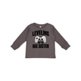 thumbnail image 1 of Inktastic Leveling up To Big Sister Girls Long Sleeve Toddler T-Shirt, 1 of 5