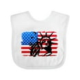 thumbnail image 1 of Inktastic Liberty Flag Boys or Girls Baby Bib, 1 of 4
