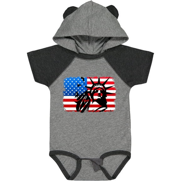 Inktastic Liberty Flag Boys or Girls Baby Bodysuit