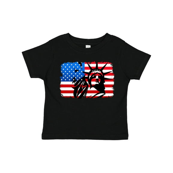 Inktastic Liberty Flag Boys or Girls Toddler T-Shirt