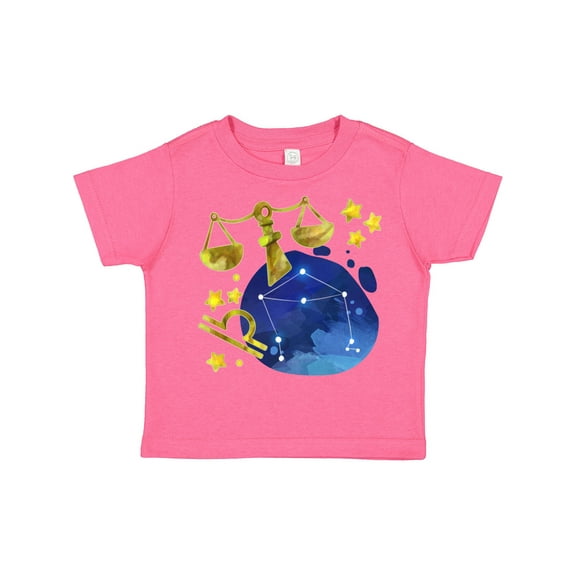 Inktastic Libra Constellation Zodiac Sign Illustration Boys or Girls Toddler T-Shirt
