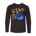 thumbnail image 1 of Inktastic Libra Constellation Zodiac Sign Illustration Long Sleeve Youth T-Shirt, 1 of 5