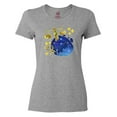 thumbnail image 1 of Inktastic Libra Constellation Zodiac Sign Illustration Women's T-Shirt, 1 of 5