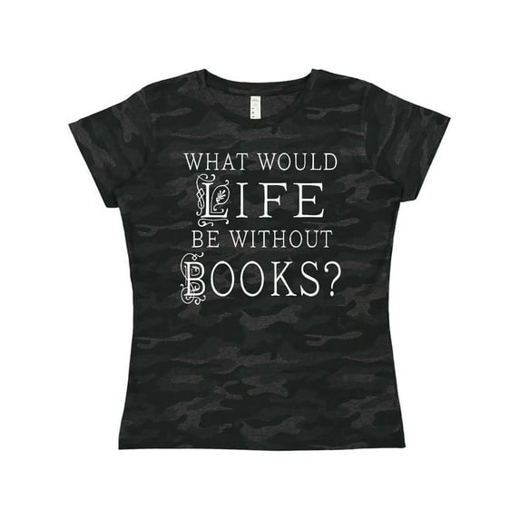 Inktastic Librarian Book Lover Reading Quote Women's T-Shirt