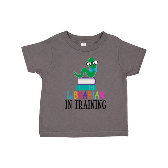 Inktastic Librarian in Training Bookworm Boys or Girls Toddler T-Shirt