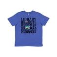 thumbnail image 1 of Inktastic Library Books Reading Librarian Gift Youth T-Shirt, 1 of 5