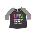 thumbnail image 1 of Inktastic Licensed Practical Nurse Lpn Women's Plus Size T-Shirt, 1 of 5