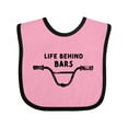 thumbnail image 1 of Inktastic Life Behind Bars Bmx Boys or Girls Baby Bib, 1 of 4