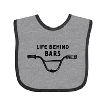 Inktastic Life Behind Bars Bmx Boys or Girls Baby Bib