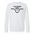 thumbnail image 1 of Inktastic Life Behind Bars Bmx Long Sleeve T-Shirt, 1 of 5