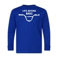 thumbnail image 1 of Inktastic Life Behind Bars Bmx Long Sleeve Youth T-Shirt, 1 of 5