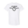 thumbnail image 1 of Inktastic Life Behind Bars Bmx T-Shirt, 1 of 5