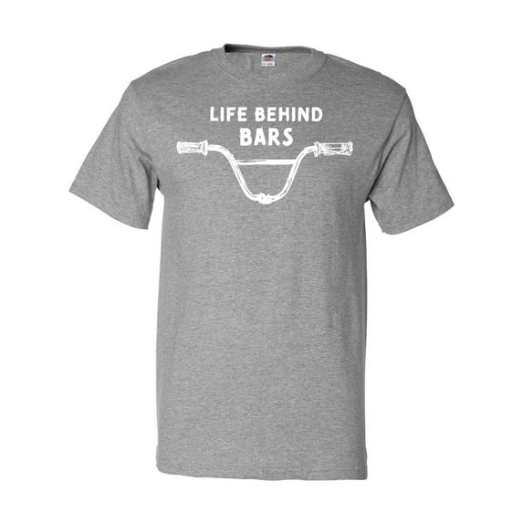 Inktastic Life Behind Bars BMX T-Shirt