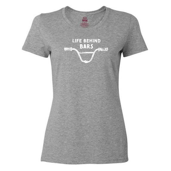 Inktastic Life Behind Bars BMX Women's T-Shirt