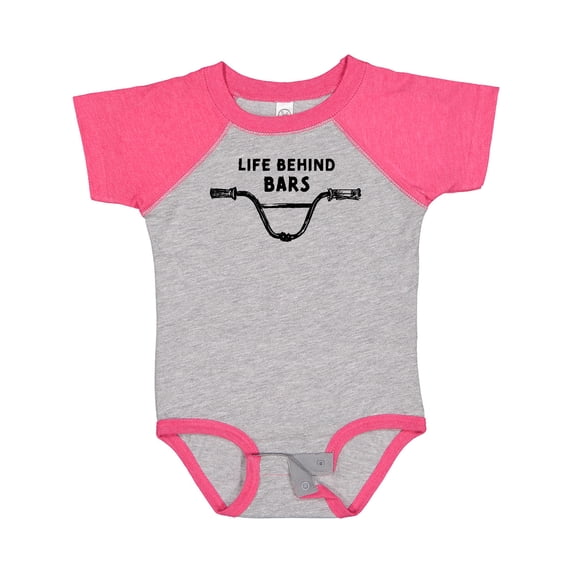Inktastic Life Behind Bars Bmx Boys or Girls Baby Bodysuit