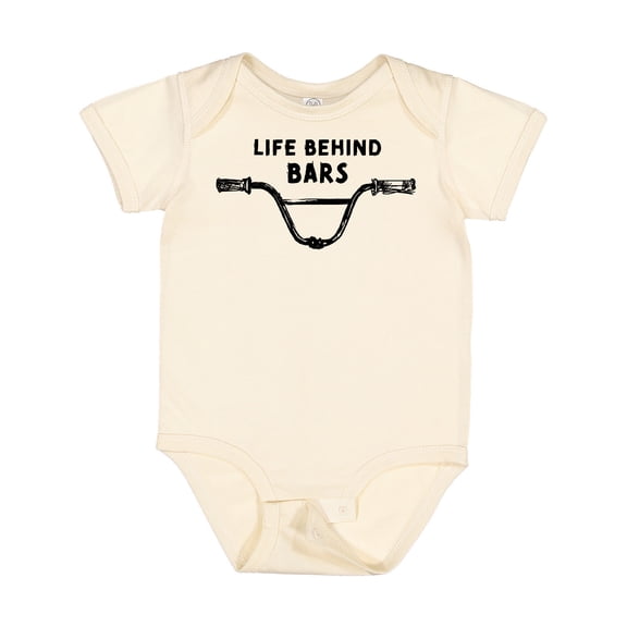 Inktastic Life Behind Bars Bmx Boys or Girls Baby Bodysuit