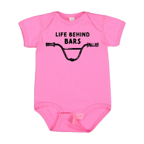 Inktastic Life Behind Bars Bmx Boys or Girls Baby Bodysuit
