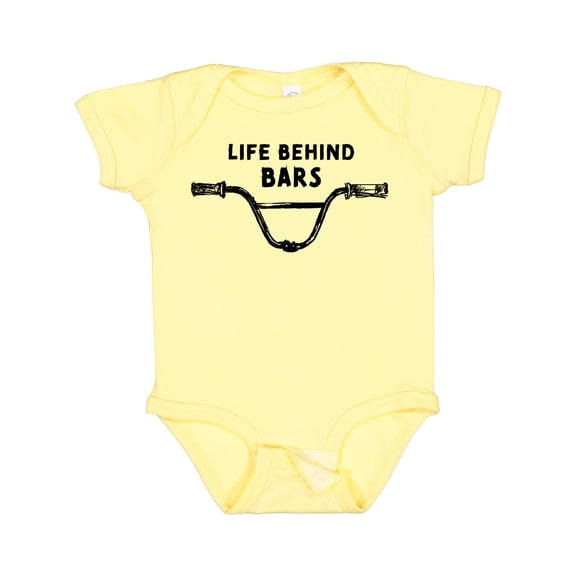 Inktastic Life Behind Bars Bmx Boys or Girls Baby Bodysuit