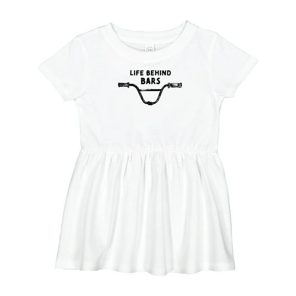 Inktastic Life Behind Bars Bmx Girls Baby Dress