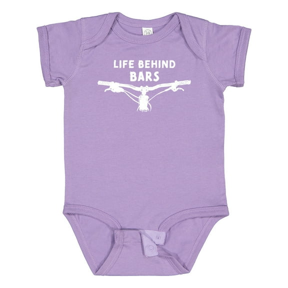 Inktastic Life Behind Bars Mountain Bike Boys or Girls Baby Bodysuit