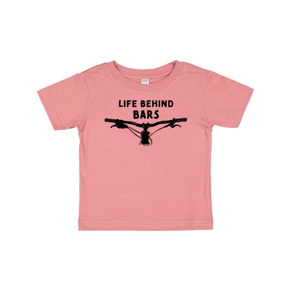Inktastic Life Behind Bars Mountain Bike Boys or Girls Baby T-Shirt