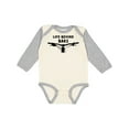 thumbnail image 1 of Inktastic Life Behind Bars Mountain Bike Boys or Girls Long Sleeve Baby Bodysuit, 1 of 5