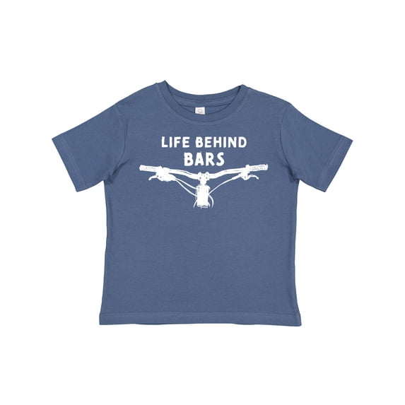 Inktastic Life Behind Bars Mountain Bike Boys or Girls Toddler T-Shirt
