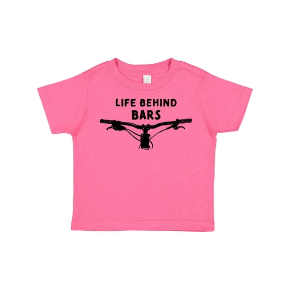 Inktastic Life Behind Bars Mountain Bike Boys or Girls Toddler T-Shirt