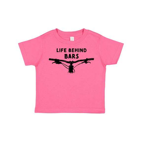 Inktastic Life Behind Bars Mountain Bike Boys or Girls Toddler T-Shirt