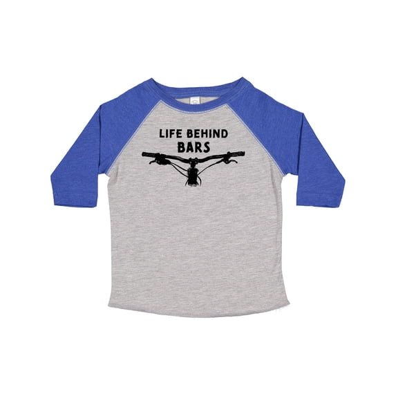 Inktastic Life Behind Bars Mountain Bike Boys or Girls Toddler T-Shirt