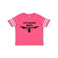 thumbnail image 1 of Inktastic Life Behind Bars Mountain Bike Boys or Girls Toddler T-Shirt, 1 of 5