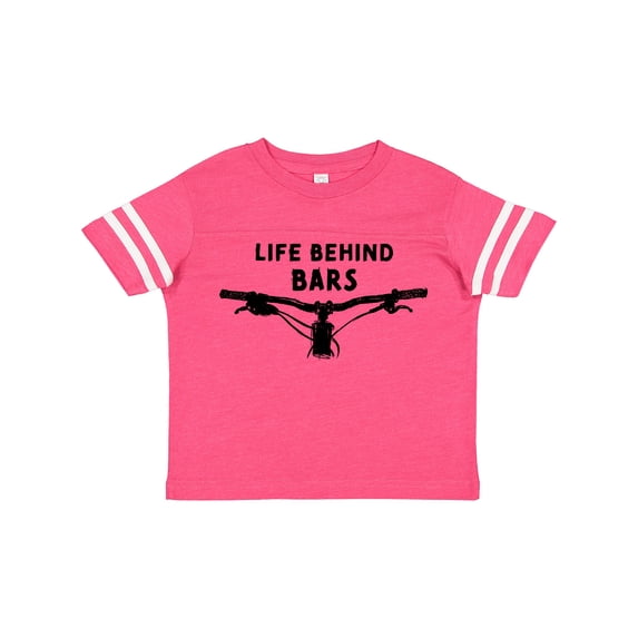 Inktastic Life Behind Bars Mountain Bike Boys or Girls Toddler T-Shirt