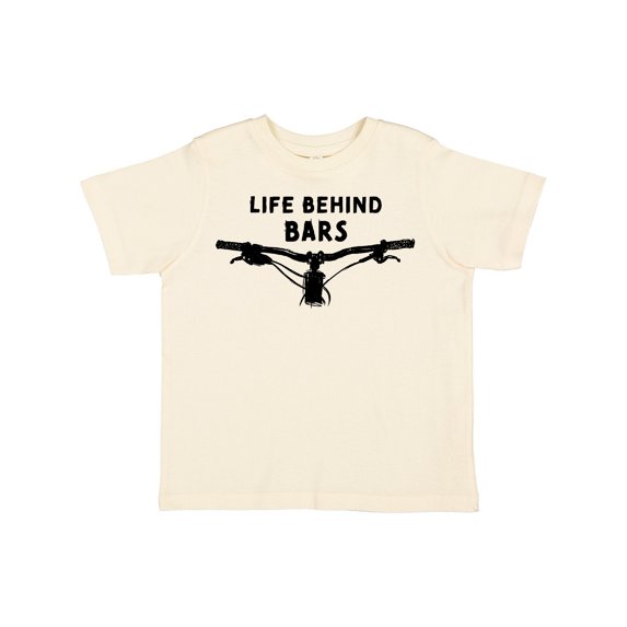 Inktastic Life Behind Bars Mountain Bike Boys or Girls Toddler T-Shirt