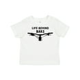 thumbnail image 1 of Inktastic Life Behind Bars Mountain Bike Boys or Girls Toddler T-Shirt, 1 of 5