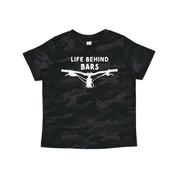 Inktastic Life Behind Bars Mountain Bike Boys or Girls Toddler T-Shirt