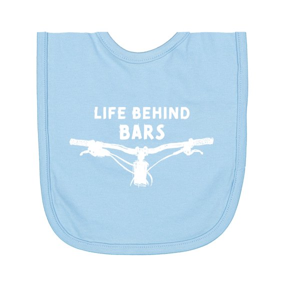 Inktastic Life Behind Bars Mountain Bike Newborn Bib