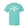 thumbnail image 1 of Inktastic Life Behind Bars Mountain Bike T-Shirt, 1 of 5