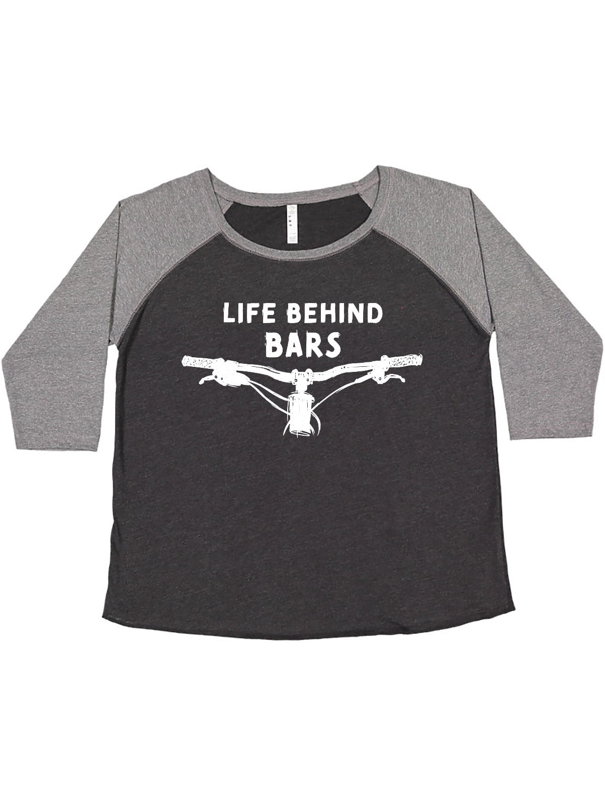 Inktastic Life Behind Bars Mountain Bike Women's Plus Size TShirt