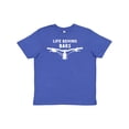 thumbnail image 1 of Inktastic Life Behind Bars Mountain Bike Youth T-Shirt, 1 of 5
