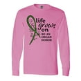 thumbnail image 1 of Inktastic Life Grows On- Be an Organ Donor Long Sleeve T-Shirt, 1 of 5